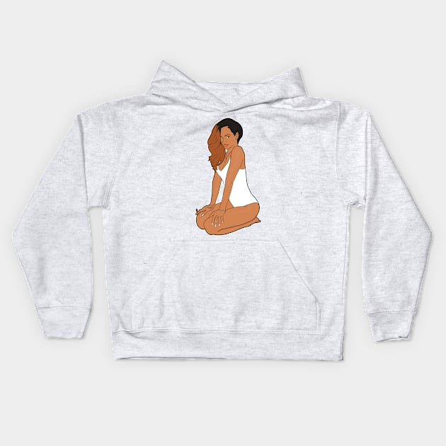 Bad Girl Ri-Ri Kids Hoodie by Riki Prosper